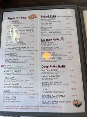 Menu photo 6 Little Ferry Sushi Lake Forest, CA Menu photo 6 Little Ferry Sushi Lake Forest, CA