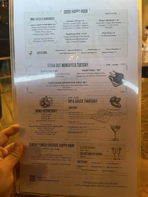 Menu photo 1 Dodo Bird Kitchen and Cocktails Scottsdale, AZ Menu photo 1 Dodo Bird Kitchen and Cocktails Scottsdale, AZ