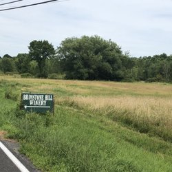 Brimstone Hill Vineyard & Winery - Turn left at this sign