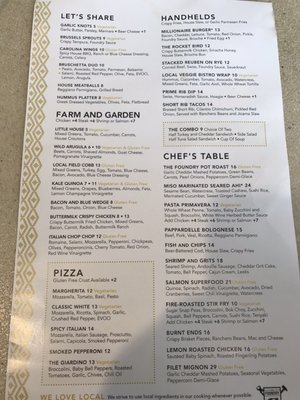 Menu photo 3 The Foundry Denver, NC