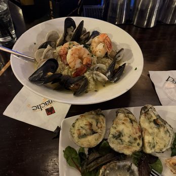 Panache Wood Fire Grill - Seafood Risotto and Oysters Rockefeller - Pizza Near Me - Blue Bell, Pennsylvania Panache Wood Fire Grill - Seafood Risotto and Oysters Rockefeller - Pizza Near Me - Blue Bell, Pennsylvania