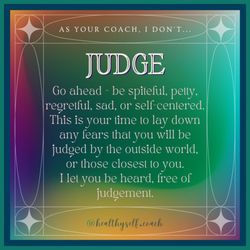 Healthyself Coach & Consultant - Judgement-free zone