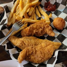 Fish and chicken combo Fish and chicken combo