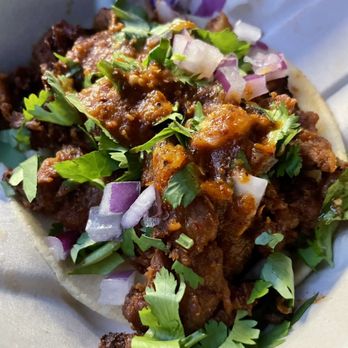 El Cocinero - Al Pastor taco  The best Mexican Vegan spot by far in LA - Mexican Near Me - Van Nuys CA, California