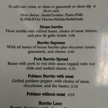 Ricos Tacos Lupe - menu as of 9/20/16 - Mexican Near Me - Kansas City, Missouri Ricos Tacos Lupe - menu as of 9/20/16 - Mexican Near Me - Kansas City, Missouri