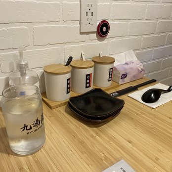 Kyuramen - Cherry Hill - Table set up - Ramen Near Me - Cherry Hill, New Jersey Kyuramen - Cherry Hill - Table set up - Ramen Near Me - Cherry Hill, New Jersey