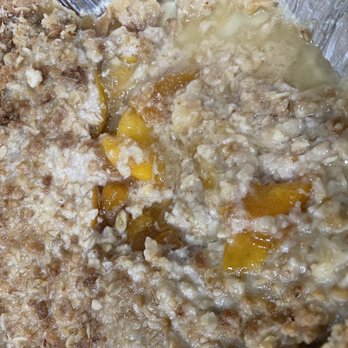 Wilson Farm - Extremely soggy Peach crumble - Fruits & Veggies Near Me - Lexington, Massachusetts Wilson Farm - Extremely soggy Peach crumble - Fruits & Veggies Near Me - Lexington, Massachusetts