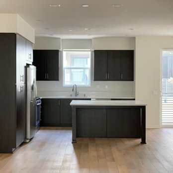 ReKitchen - Before - dark brown cabinets and island - Cabinetry Near Me - Torrance, California