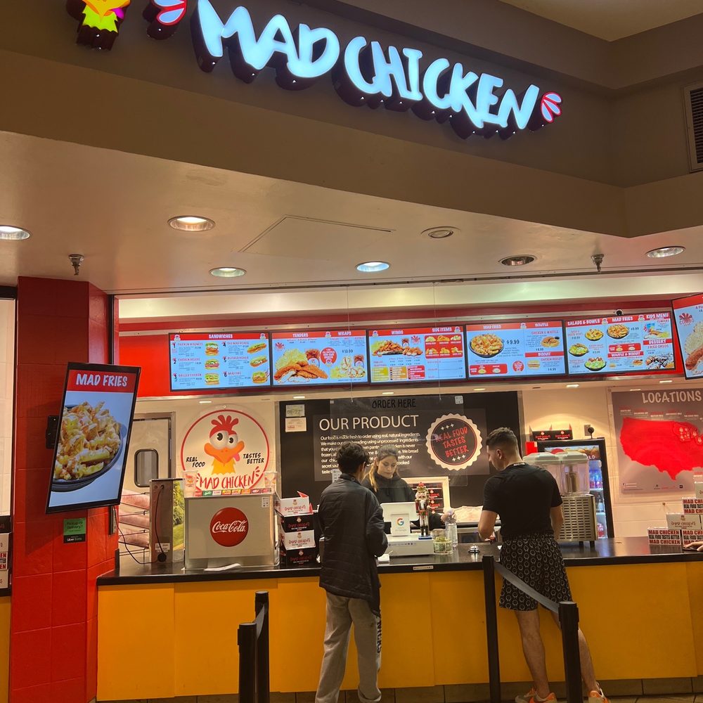 The menu and location