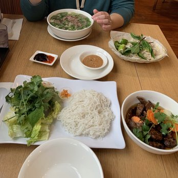 Pho Nguyen - Pho Dac Biet (Tai, Chin, Gan, Bo Vien), Bun Cha Ha Noi (Chef's Signature Dish) - Vietnamese Near Me - Houston, Texas
