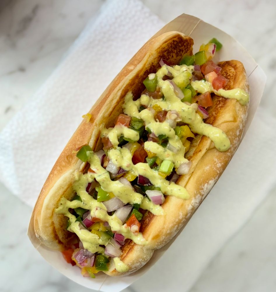 Food from Cheri’s Wiener Wagon