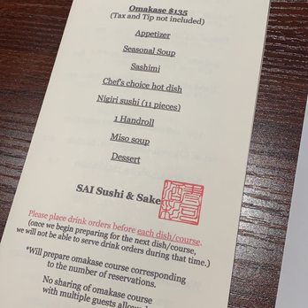 SAI Sushi & Sake - Menu - Japanese Near Me - Seattle, Washington SAI Sushi & Sake - Menu - Japanese Near Me - Seattle, Washington