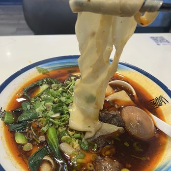 Highland Noodles - Spicy beef flat noodle soup - Noodles Near Me - Milpitas, California Highland Noodles - Spicy beef flat noodle soup - Noodles Near Me - Milpitas, California
