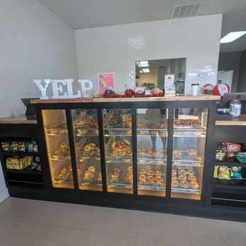 Sedgefield Bagel - Front counter, great display of their bagels - Sandwiches Near Me - Greensboro, North Carolina Sedgefield Bagel - Front counter, great display of their bagels - Sandwiches Near Me - Greensboro, North Carolina