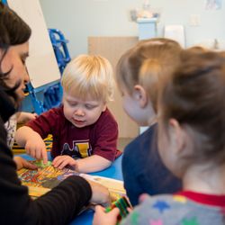 Ladybug & Friends Daycare and Preschool - Group time in our Twos Room.