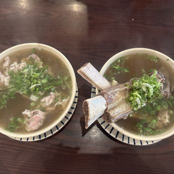 All About Pho - Phở Tái Bụng - Beef Belly and pho Phở Sườn Bò - 2 Bones - Vietnamese Near Me - Cerritos, California