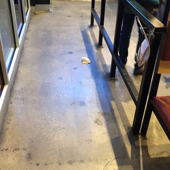 Blaze Pizza - Dirty floor when entering the order line. - Salad Near Me - Atlanta, Georgia Blaze Pizza - Dirty floor when entering the order line. - Salad Near Me - Atlanta, Georgia