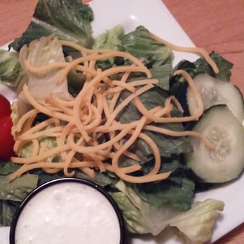 Peak To Peak Restaurant - Salad with ranch. Subpar veggie quality today. - New American Near Me - Chiloquin, Oregon Peak To Peak Restaurant - Salad with ranch. Subpar veggie quality today. - New American Near Me - Chiloquin, Oregon