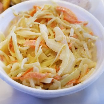 Cafe Olivia - tasty cole slaw has a bit of heat - Sandwiches Near Me - Indianapolis, Indiana