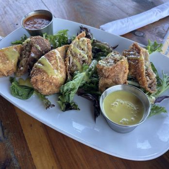 Doc Holliday's Roadhouse - Egg rolls - Desserts Near Me - Galveston, Texas Doc Holliday's Roadhouse - Egg rolls - Desserts Near Me - Galveston, Texas