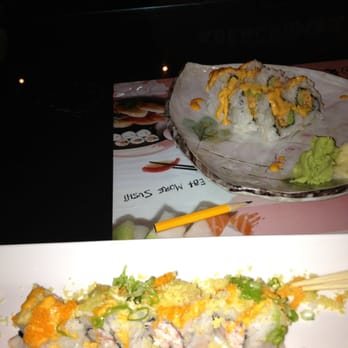 Sushi Kiku - Mexican roll (bottom) Spicy Crawfish Roll (top) - Japanese Near Me - Atlanta, Georgia Sushi Kiku - Mexican roll (bottom) Spicy Crawfish Roll (top) - Japanese Near Me - Atlanta, Georgia