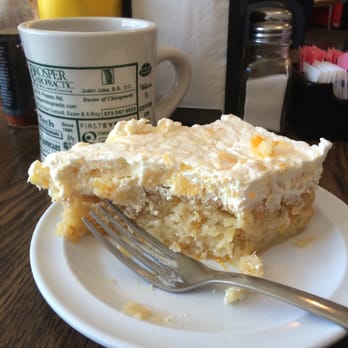 The Gin Prosper - I am mad crazy about this Mandarin Orange Cake- perfect summer day treat. .92cent bottomless mug coffee is pretty darn good too. - American Near Me - Prosper, Texas The Gin Prosper - I am mad crazy about this Mandarin Orange Cake- perfect summer day treat. .92cent bottomless mug coffee is pretty darn good too. - American Near Me - Prosper, Texas