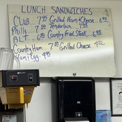 Vols Diner 2 - Lunch menu