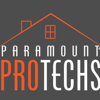 Paramount Protechs - Paramount Protechs logo displays a house outline with a chimney, with the company name beneath in bold letters, emphasizing home security and automation. - Home Automation Near Me