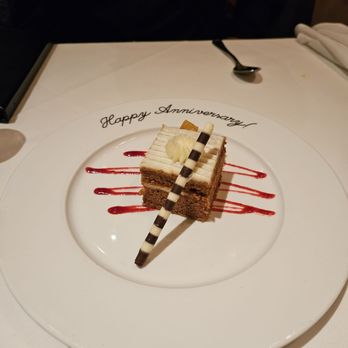 The Sardine Factory - Anniversary carrot cake - Steakhouses Near Me - Monterey, California