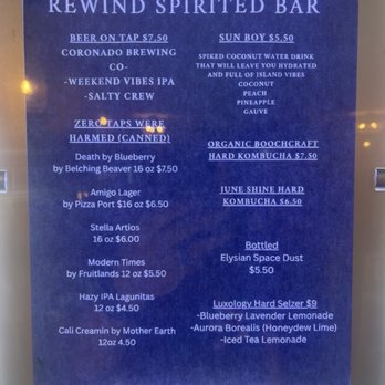 Rewind Collective - Hard stuff - Juice Bars & Smoothies Near Me - Big Bear Lake, California