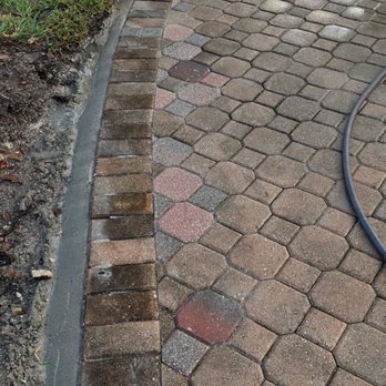 Deck & Drive - See how they have repaired the driveway, looks uneven and worse than before! - Masonry/Concrete Near Me - Boynton Beach, Florida