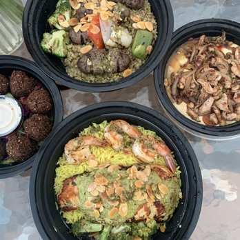 DishDash - entrees: mashwi (bottom) + kufta kebab (top), starters: falafels + chicken shawarma hummus - Middle Eastern Near Me - Sunnyvale, California DishDash - entrees: mashwi (bottom) + kufta kebab (top), starters: falafels + chicken shawarma hummus - Middle Eastern Near Me - Sunnyvale, California