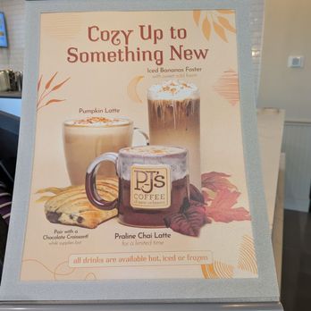 PJ's Coffee - Seasonal items - Coffee & Tea Near Me - Tomball, Texas