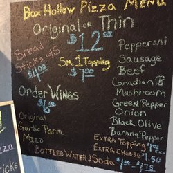 Box Hollow Pizza