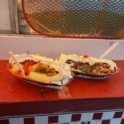 Chandlers Ice Cream - Banana Boat and Grandy's Delight