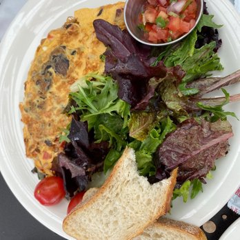 Urth Caffe - The Mushroom Omelet - Coffee & Tea Near Me - Laguna Beach, California