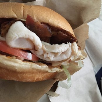Arby's - My Grand Turkey Club. It had lots of turkey which I missed at this angle. - Fast Food Near Me - Rochester, New York Arby's - My Grand Turkey Club. It had lots of turkey which I missed at this angle. - Fast Food Near Me - Rochester, New York