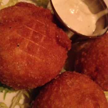 Rue Cler - Savory beignets - filled with three types of cheese. - French Near Me - Durham, North Carolina