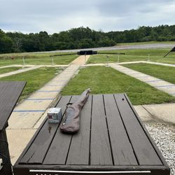 Jay Henges Shooting Range & Outdoor Education Center - More of the trap range and uncasing table