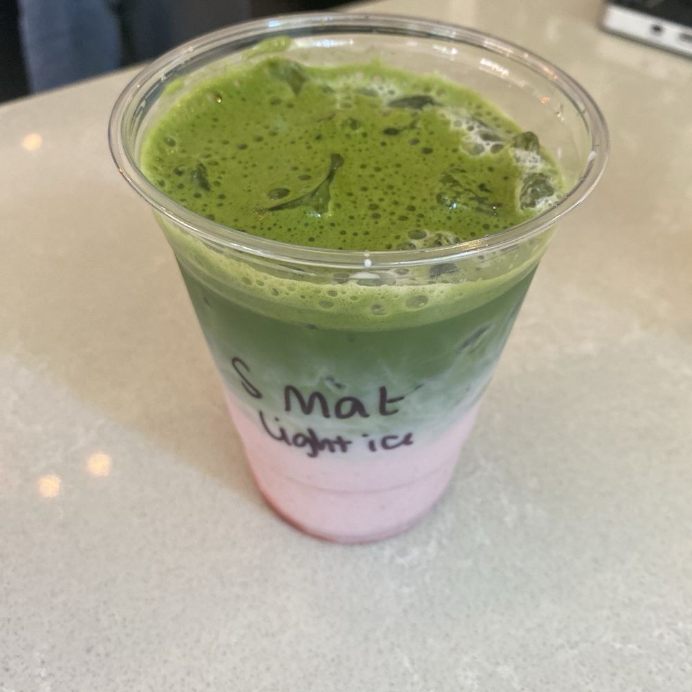 Strawberry matcha Strawberry matcha