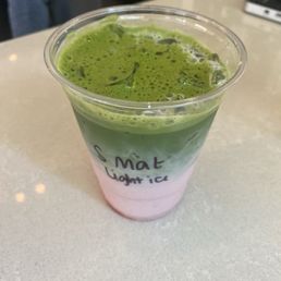 Strawberry matcha Strawberry matcha