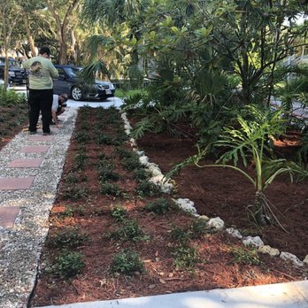 Eric's Handyman Services - Mulch and sidewalk inlays with shell! - Handyman Near Me Eric's Handyman Services - Mulch and sidewalk inlays with shell! - Handyman Near Me