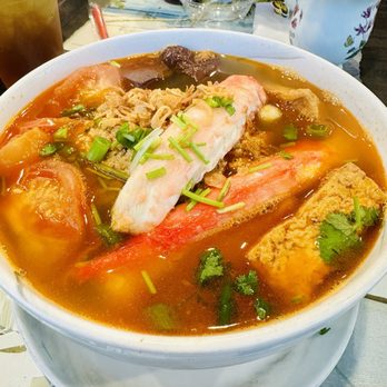 Com Tam Kieu - Tomato Crab Meats Noodle Soup (Bun Rieu Dac Biet) - Vietnamese Near Me - San Gabriel, California