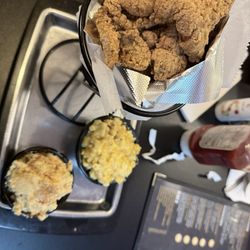 Teens Place - Catfish bites, potato salad & mac n cheese