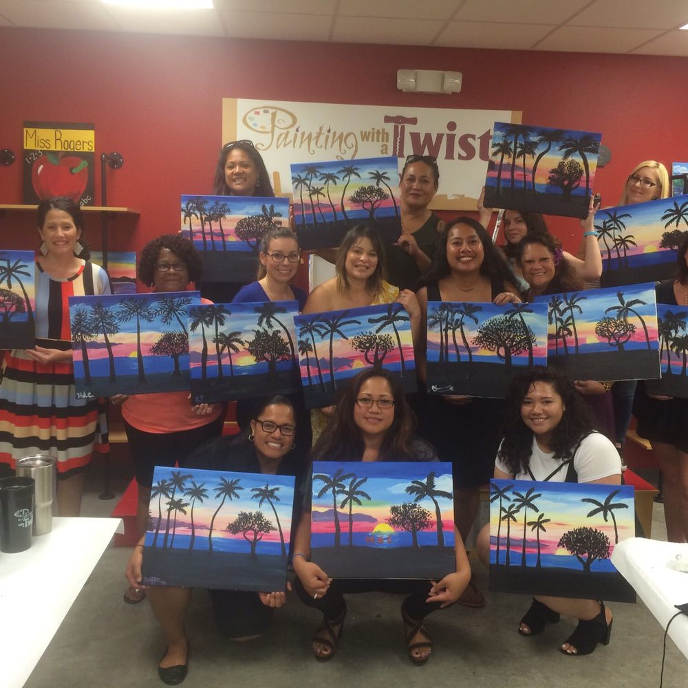 Painting with a Twist - Thank you Dorothy, I can't believe I painted that! - Art Classes Near Me - Temple, Texas Painting with a Twist - Thank you Dorothy, I can't believe I painted that! - Art Classes Near Me - Temple, Texas