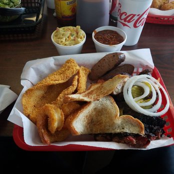 Ray's Real Pit BBQ Shack - I'm not impressed with the meat but the sides were great. - Barbeque Near Me - Houston, Texas