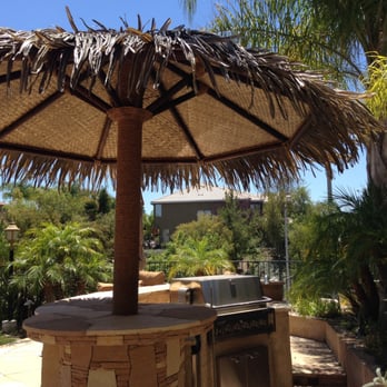 Tropical Shade Imports - Synthetic thatch, teak poles, rope (picture 6 of 6) - Patio Coverings Near Me - San Diego, California Tropical Shade Imports - Synthetic thatch, teak poles, rope (picture 6 of 6) - Patio Coverings Near Me - San Diego, California