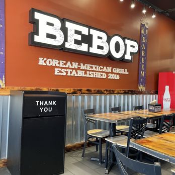 Bebop Korean Mexican Grill Catonsville - Sign - Halal Near Me - Catonsville, Maryland
