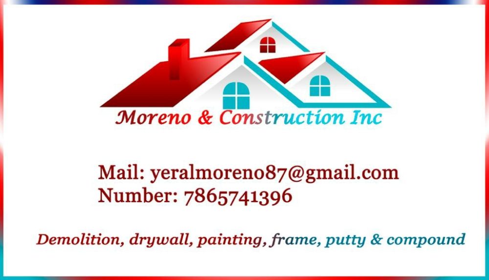 Slide of Moreno & Construction