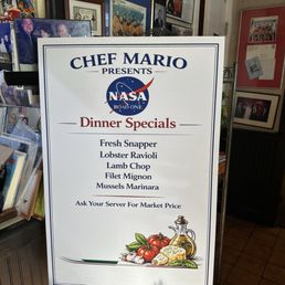 Advertising lobster ravioli at the front door but don't have it Advertising lobster ravioli at the front door but don't have it